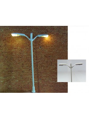 Dubbele straatlantaarn LED (H0)